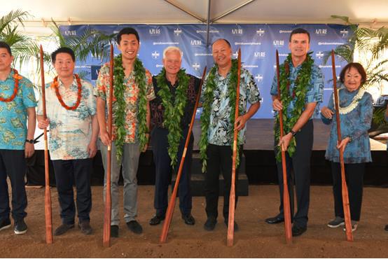 Groundbreaking ceremony for AzureAlaMoana building in Hawaii